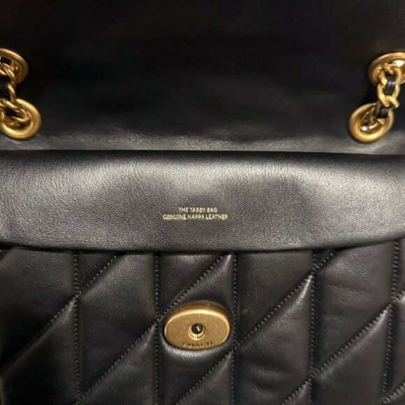 Coach quilted tabby 26 Shoulder Bag - Picture 6 of 7